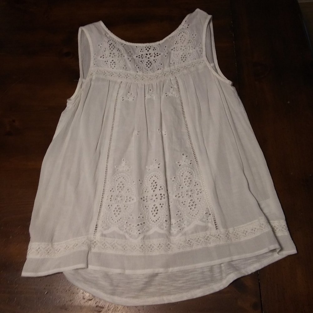 White Bohemian Top